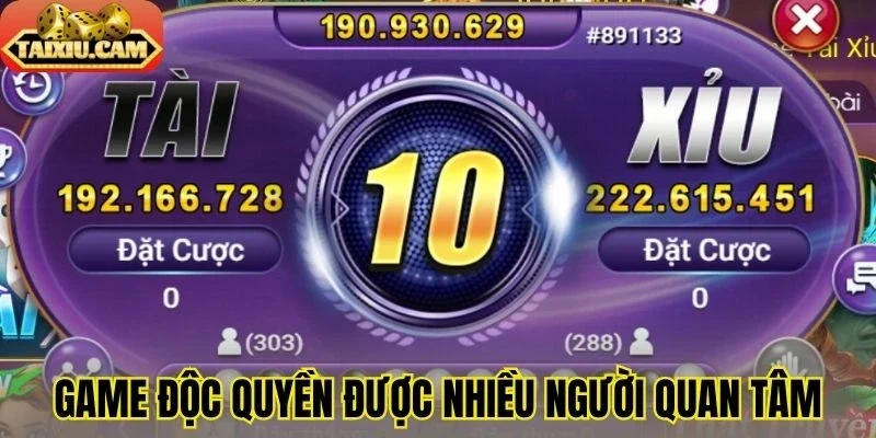 Game độc quyền được nhiều người quan tâm