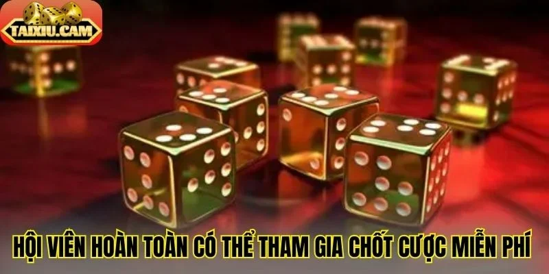 Hội viên hoàn toàn có thể tham gia chốt cược miễn phí 