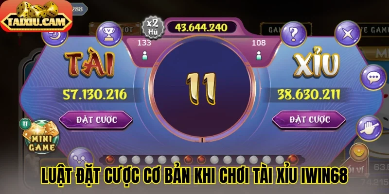 Luật đặt cược cơ bản khi tham gia tài xỉu