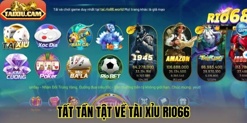 Tất tần tật về tài xỉu Rio66