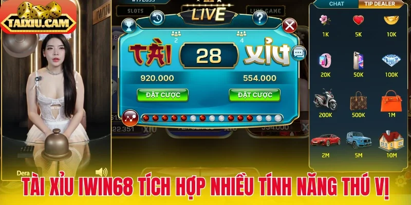 Tích hợp đa dạng tính năng hỗ trợ người chơi dễ thắng