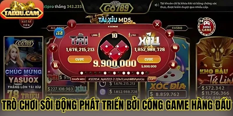 Trò chơi phát triển bởi thương hiệu Go789