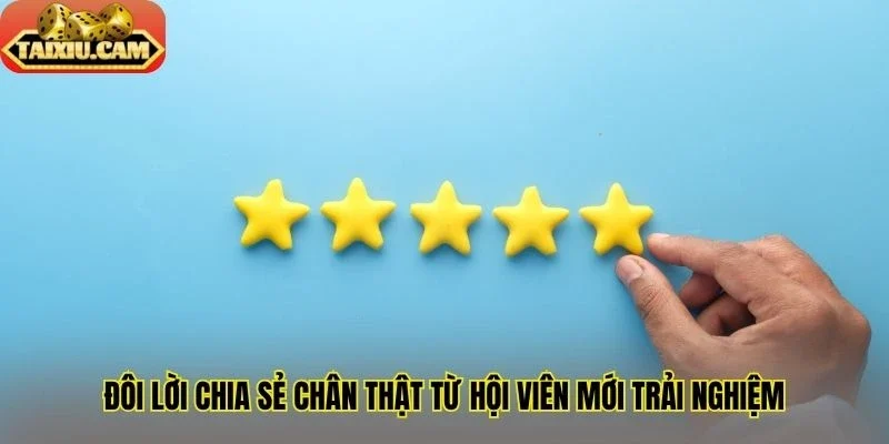 Đôi lời chia sẻ chân thật từ hội viên mới trải nghiệm