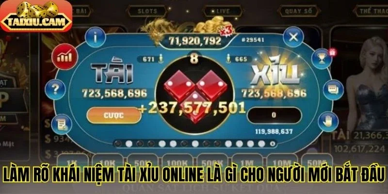 Làm rõ khái niệm tài xỉu online là gì cho người mới bắt đầu