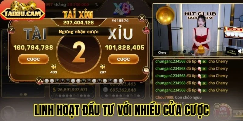 Linh hoạt đầu tư với nhiều cửa cược