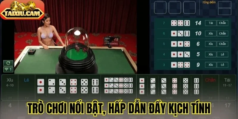 Trò chơi nổi bật, hấp dẫn đầy kịch tính